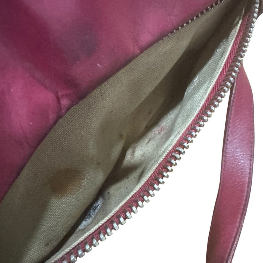 Givenchy Pandora Pure Dark Red Top Handle Front Flap Bag - Picture 4 of 12